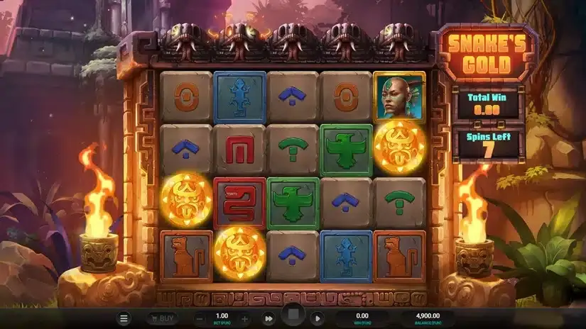 Snake’s Gold Dream Drop slot screenshot 4