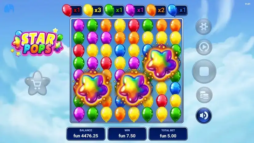 Star Pop slot screenshot 3