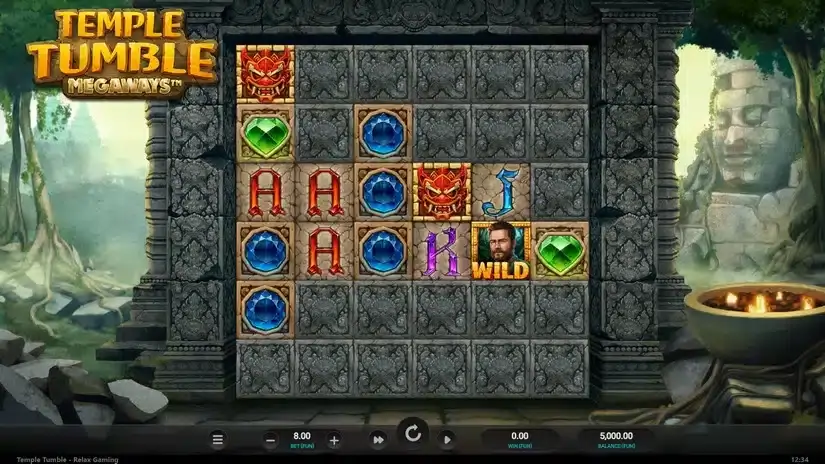 Temple Tumble slot screenshot 