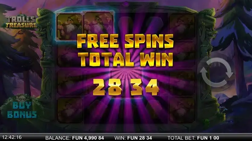 The Trolls’ Treasure slot screenshot 7