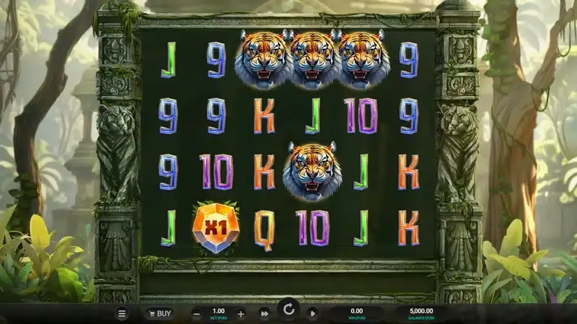 Tiger Shrine slot screenshot 