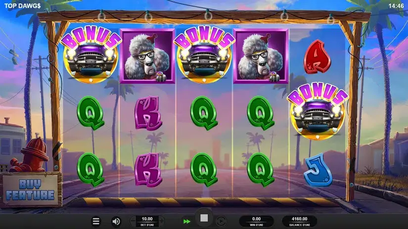 Top Dawg$ slot screenshot 3