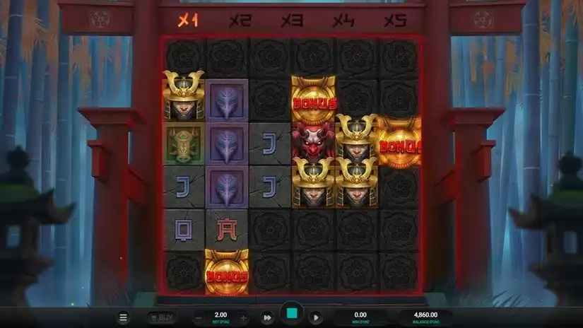 Torii Tumble slot screenshot 2