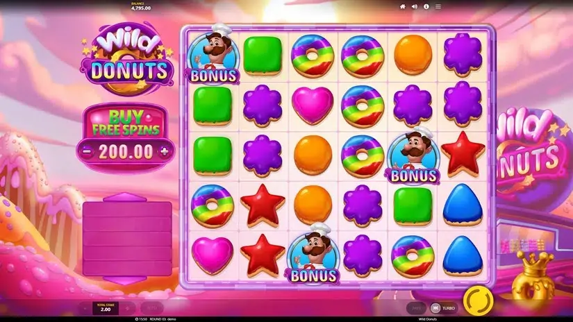 Wild Donuts slot screenshot 3