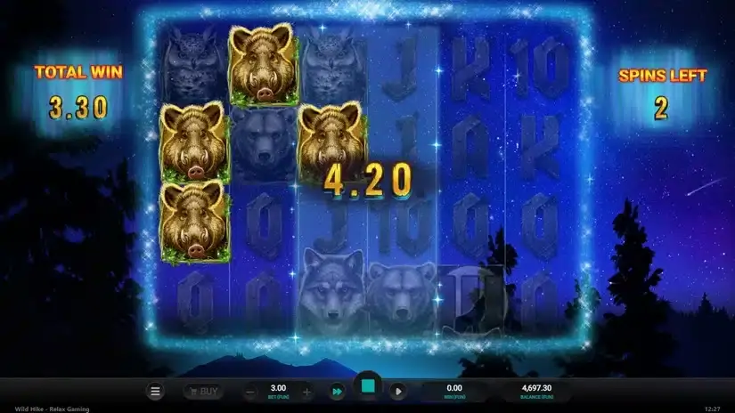 Wild Hike slot screenshot 5