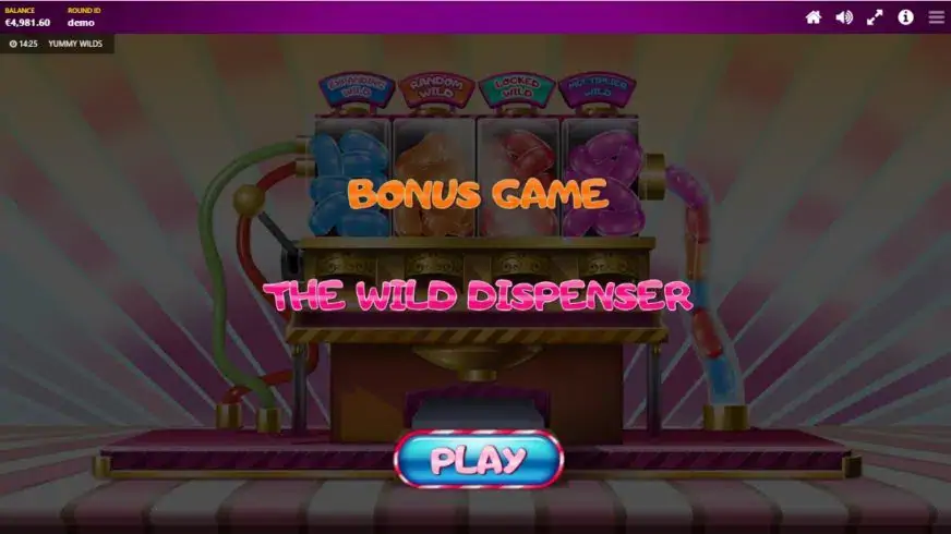 Yummy Wilds slot screenshot 2