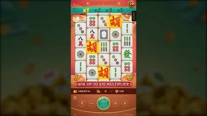 Rich Mahjong 2 slot screenshot 2