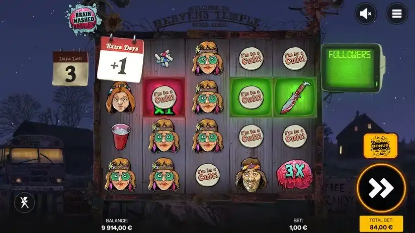 Brainwashed slot screenshot 4