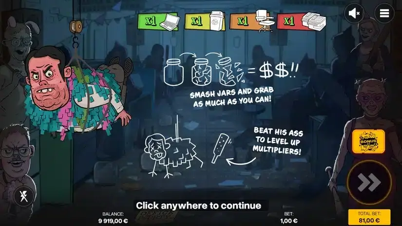 Office Party slot screenshot