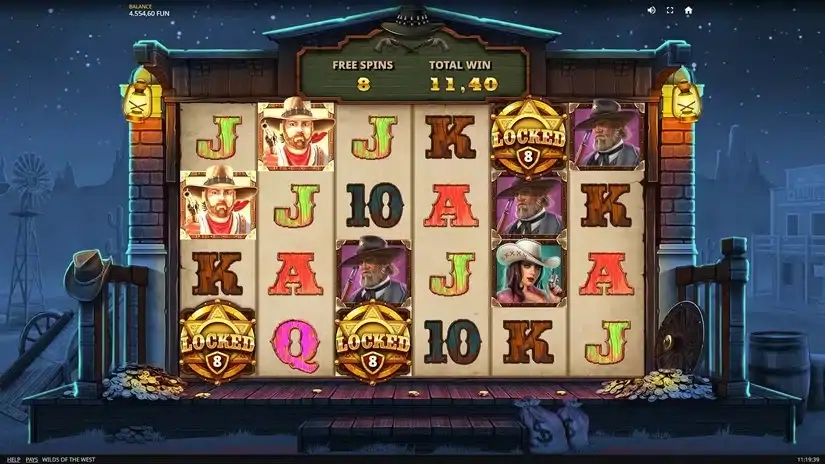 Wilds of the West slot screenshot 6