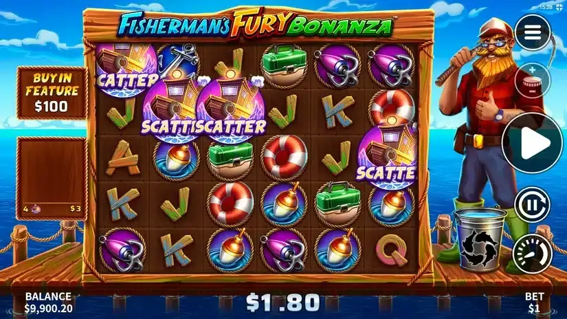 Fisherman’s Fury Bonanza slot screenshot 3