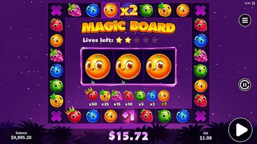 Forest Fruit Magic slot screenshot 6