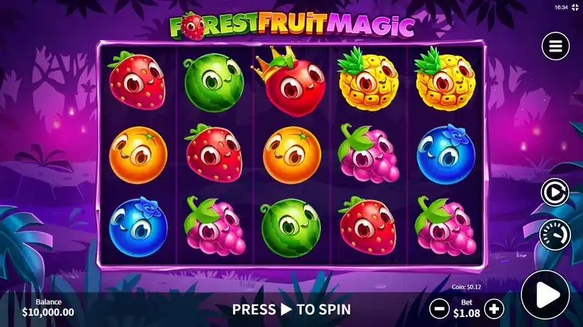 Forest Fruit Magic slot screenshot 1