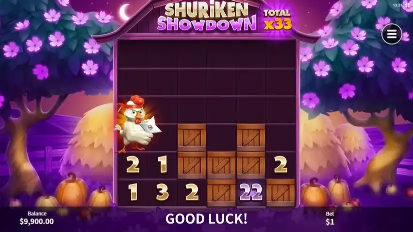 Nunchucks Chicken slot screenshot 4
