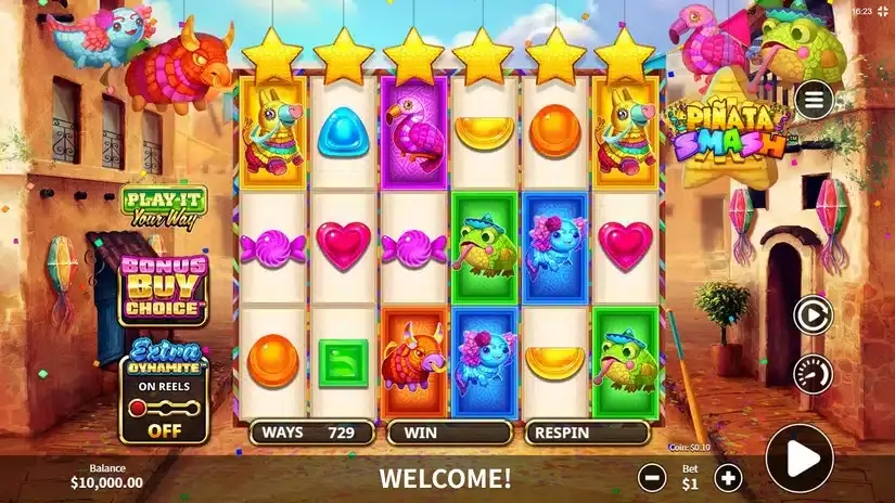 Piñata Smash slot screenshot 1