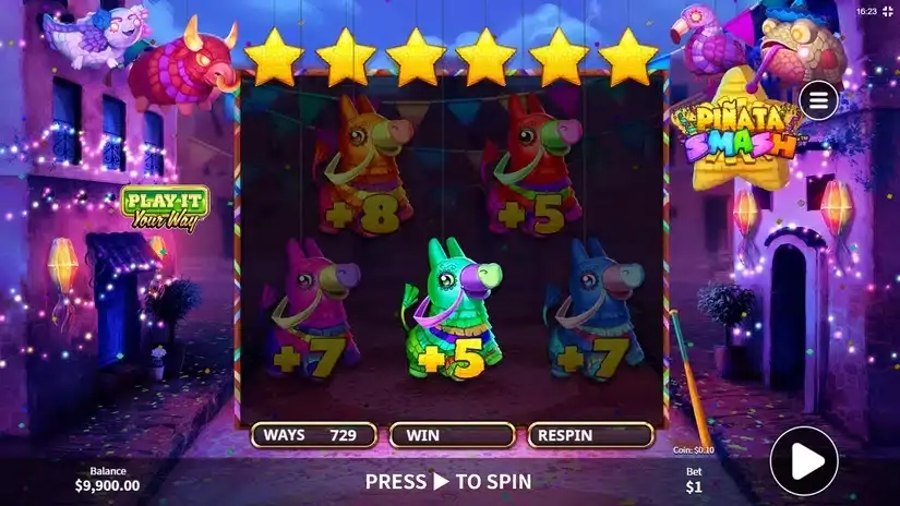 Piñata Smash slot screenshot 2