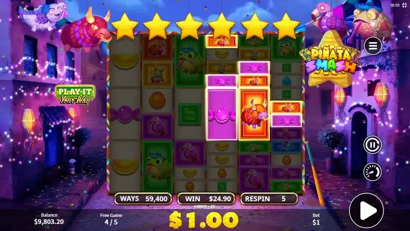 Piñata Smash slot screenshot 6