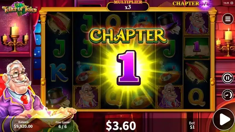 Teller of Tales slot screenshot 5