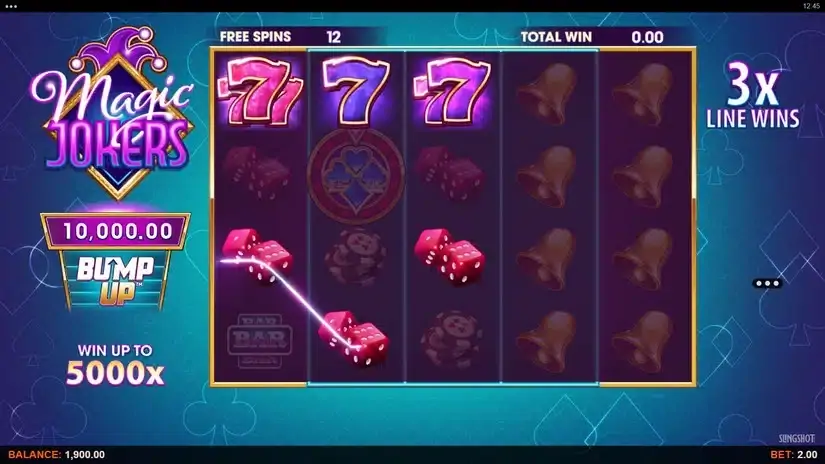 Magic Jokers slot screenshot 4