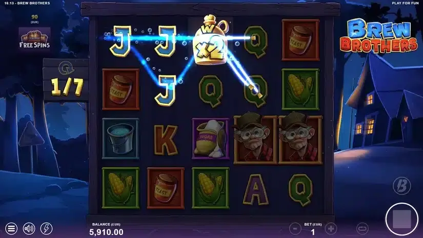 Brew Brothers slot screenshot 4