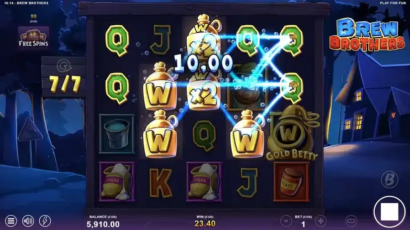 Brew Brothers slot screenshot 6
