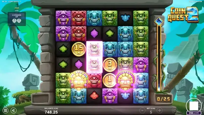 Coin Quest 2 slot screenshot 3