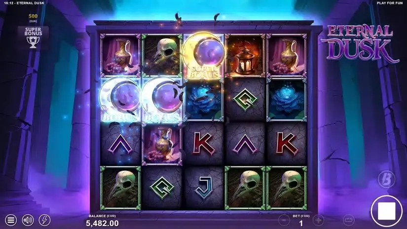 Eternal Dusk slot screenshot 3