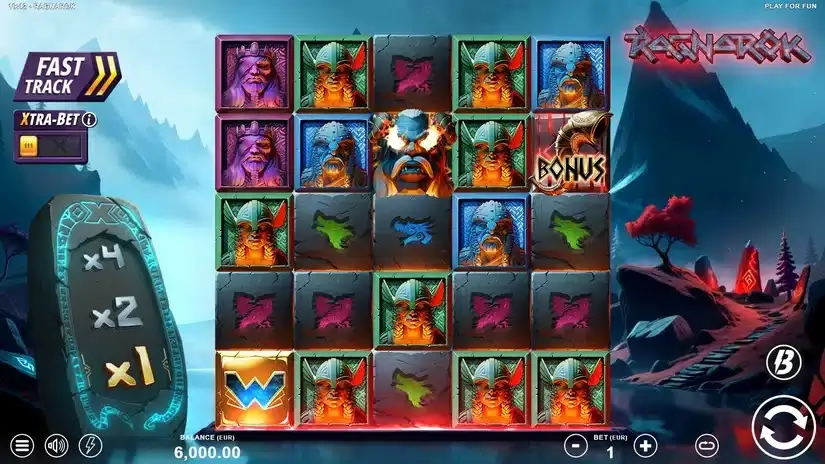 Ragnarok slot screenshot