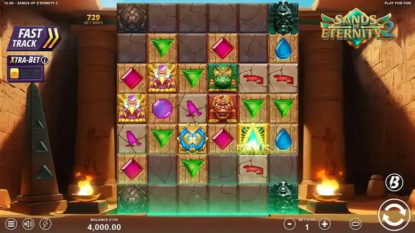 Sands of Eternity 2 slot screenshot 1