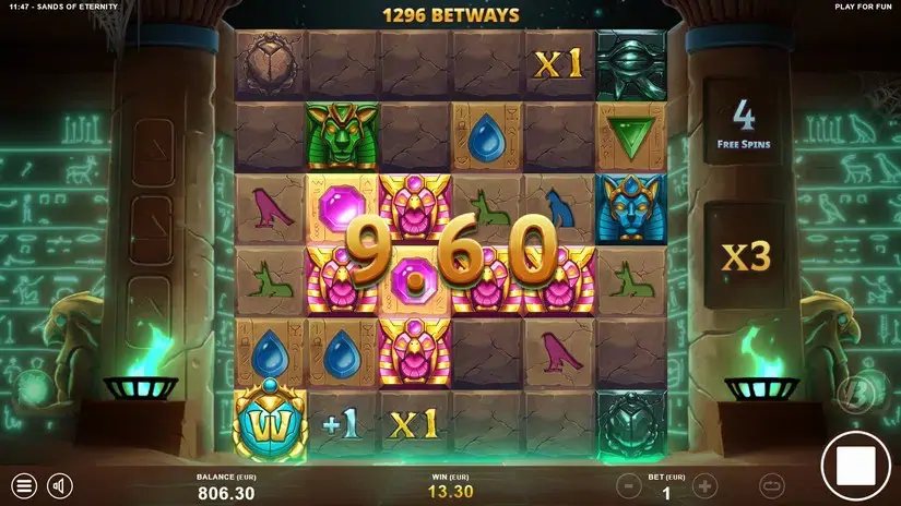 Sands of Eternity slot screenshot 6
