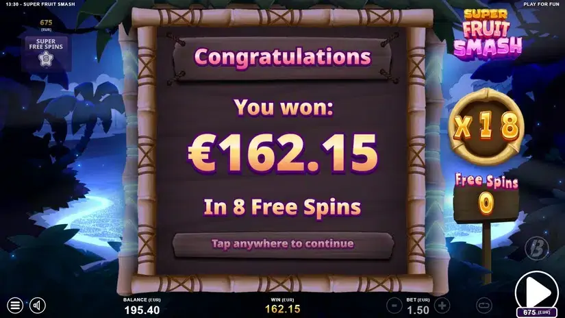 Super Fruit Smash slot screenshot