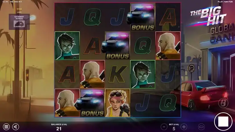 The Big Hit slot screenshot 5