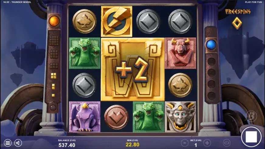 Thunder Wheel slot screenshot 7