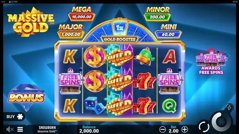 Massive Gold slot screenshot 1