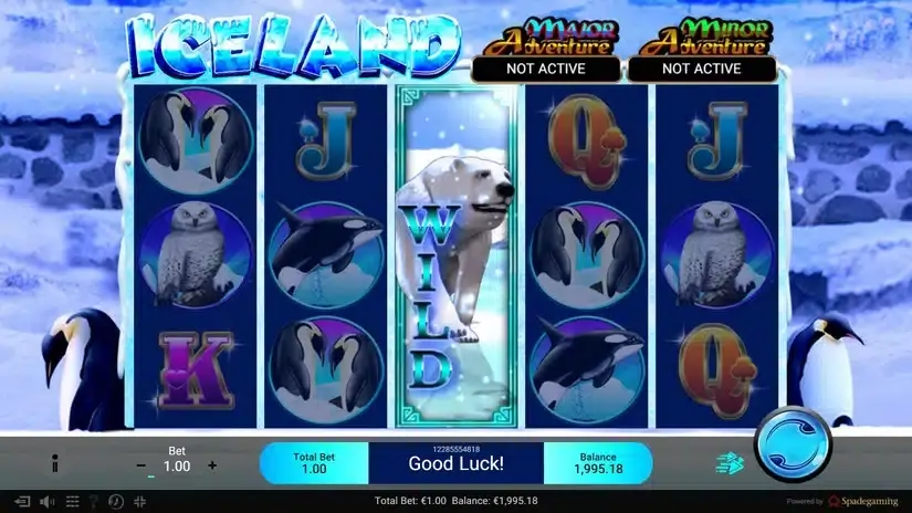 Adventure Iceland slot screenshot 2