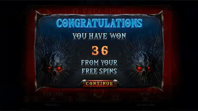 4 Horsemen 2 slot screenshot 4