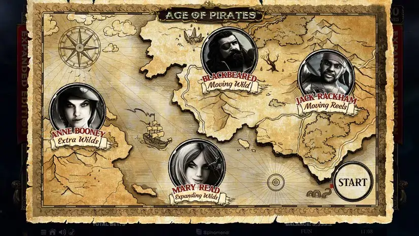 Age Of Pirates Expanded Edition slot screenshot 3