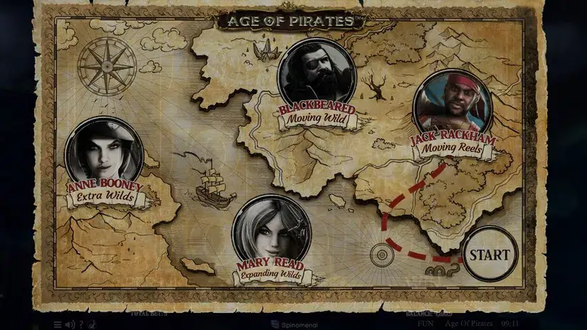 Age Of Pirates slot screenshot 3