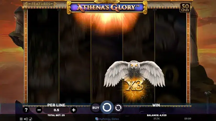 Athena’s Glory slot screenshot 2