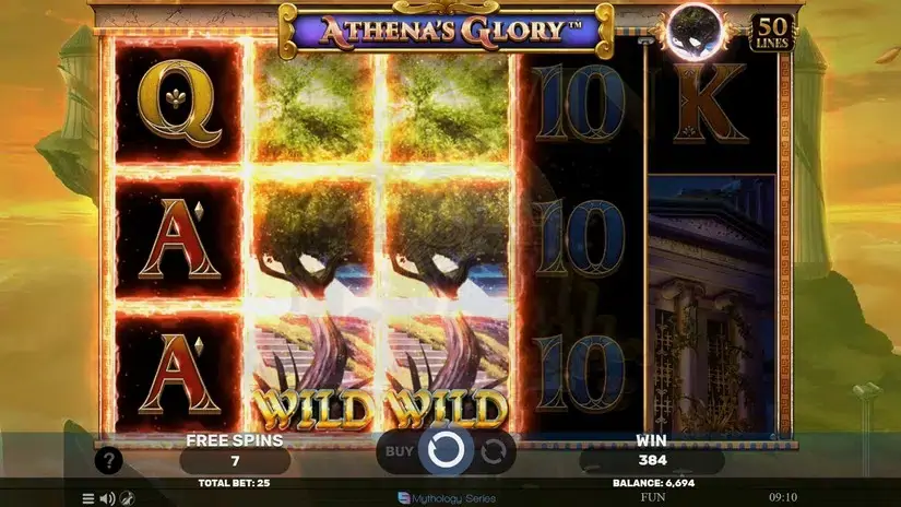 Athena’s Glory slot screenshot 7
