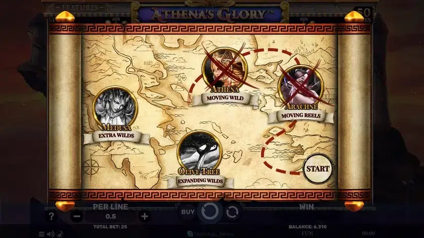 Athena’s Glory slot screenshot 4