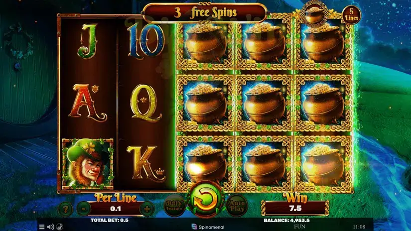 Book Of Clovers Reloaded slot screenshot 6