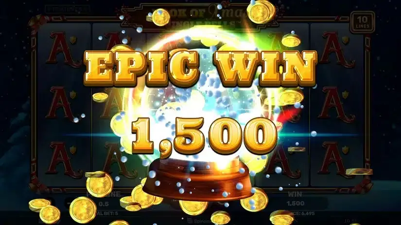 Book of Xmas Jingle Bells slot screenshot 7