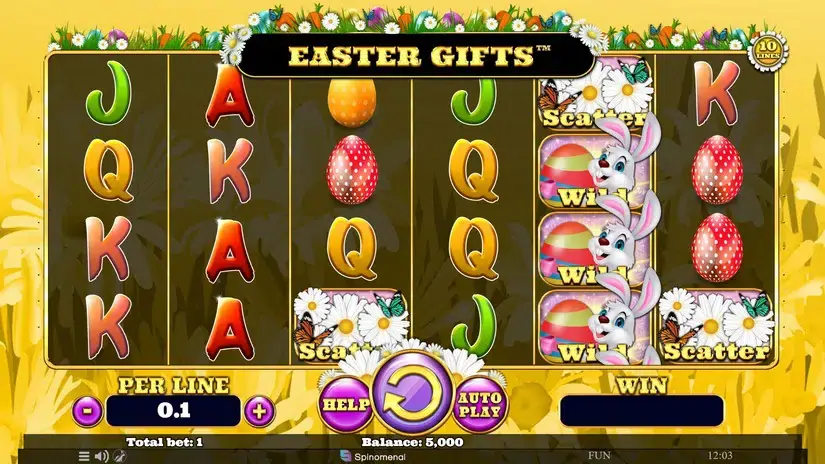 Easter Gifts slot screenshot 1