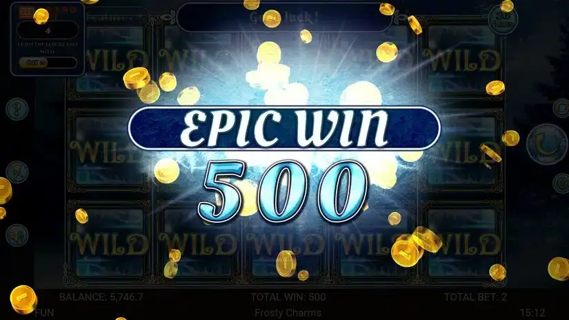 Frosty Charms slot screenshot 7