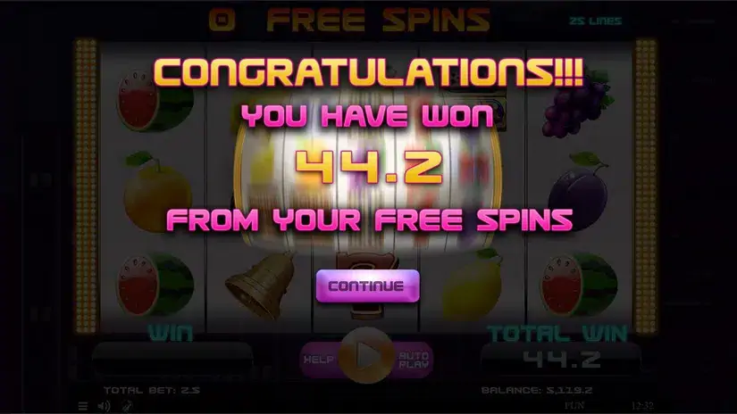 Fruits Deluxe slot screenshot 5