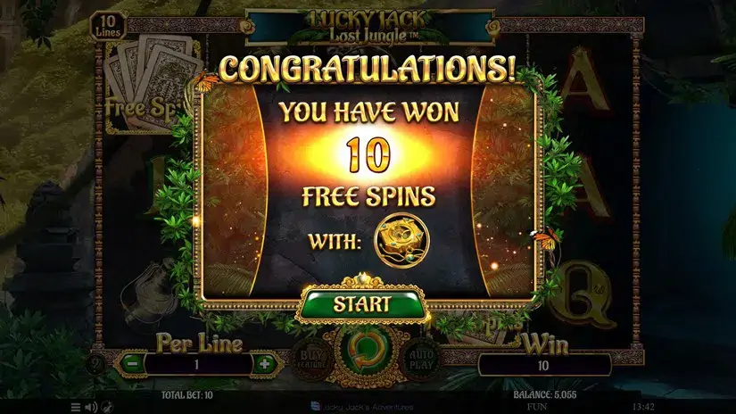 Lucky Jack Lost Jungle slot screenshot 6