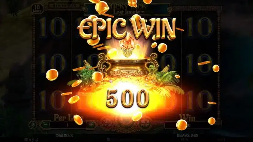 Lucky Jack Lost Jungle slot screenshot 8