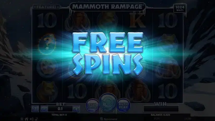 Mammoth Rampage slot screenshot 6