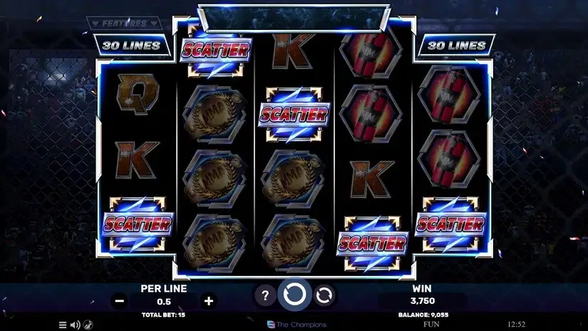 MMA Champions slot screenshot 4